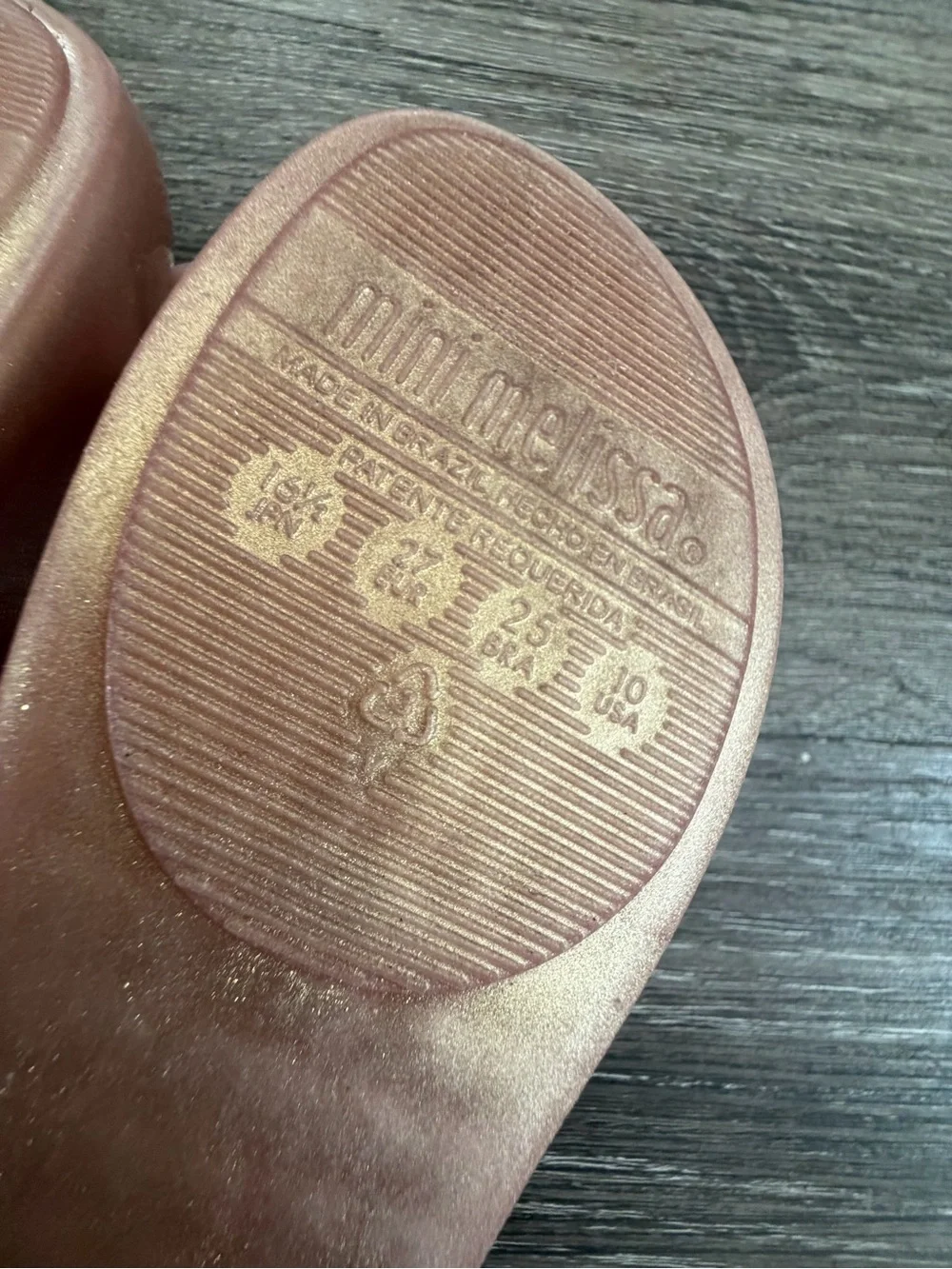 Mini Melissa shiny rose